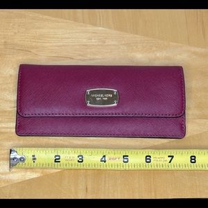 Michael Kors Burgundy Wallet